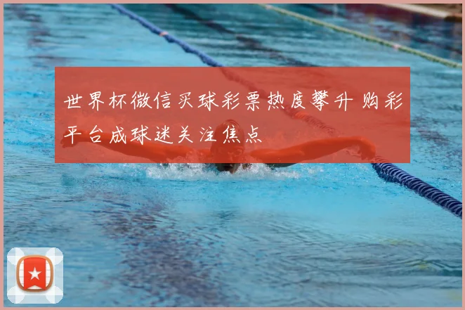 世界杯微信买球彩票热度攀升 购彩平台成球迷关注焦点
